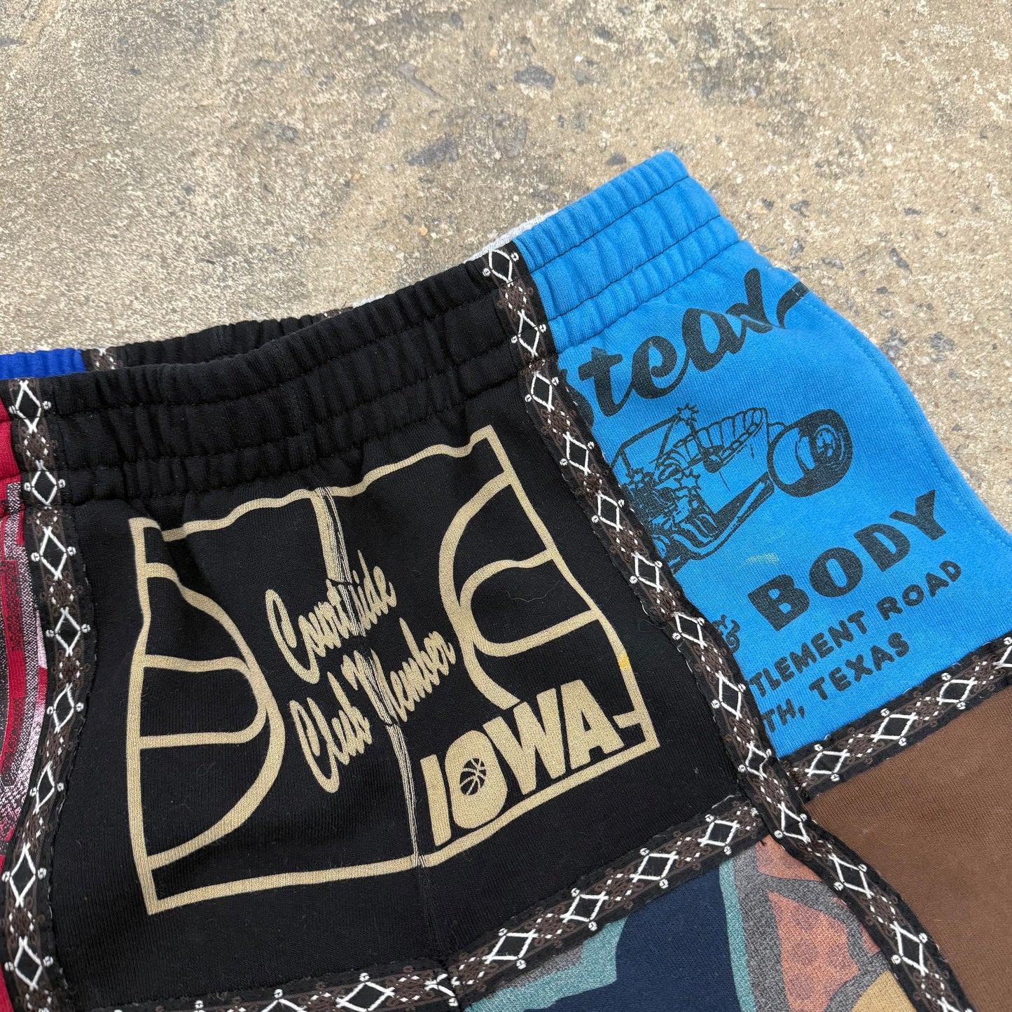 Supreme Number (N)ine Patchwork Sweatpants