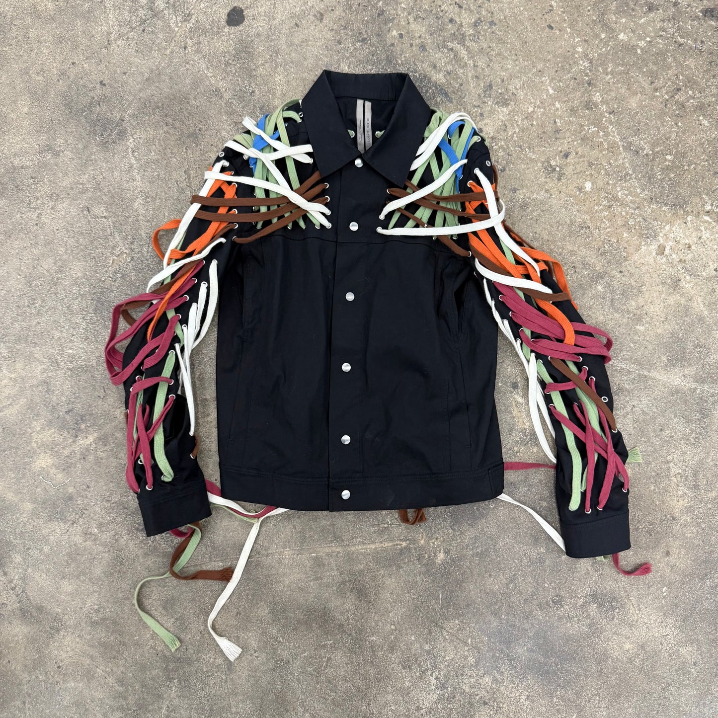 Rick Owens SS/20 Megalace Tecuatl Jacket