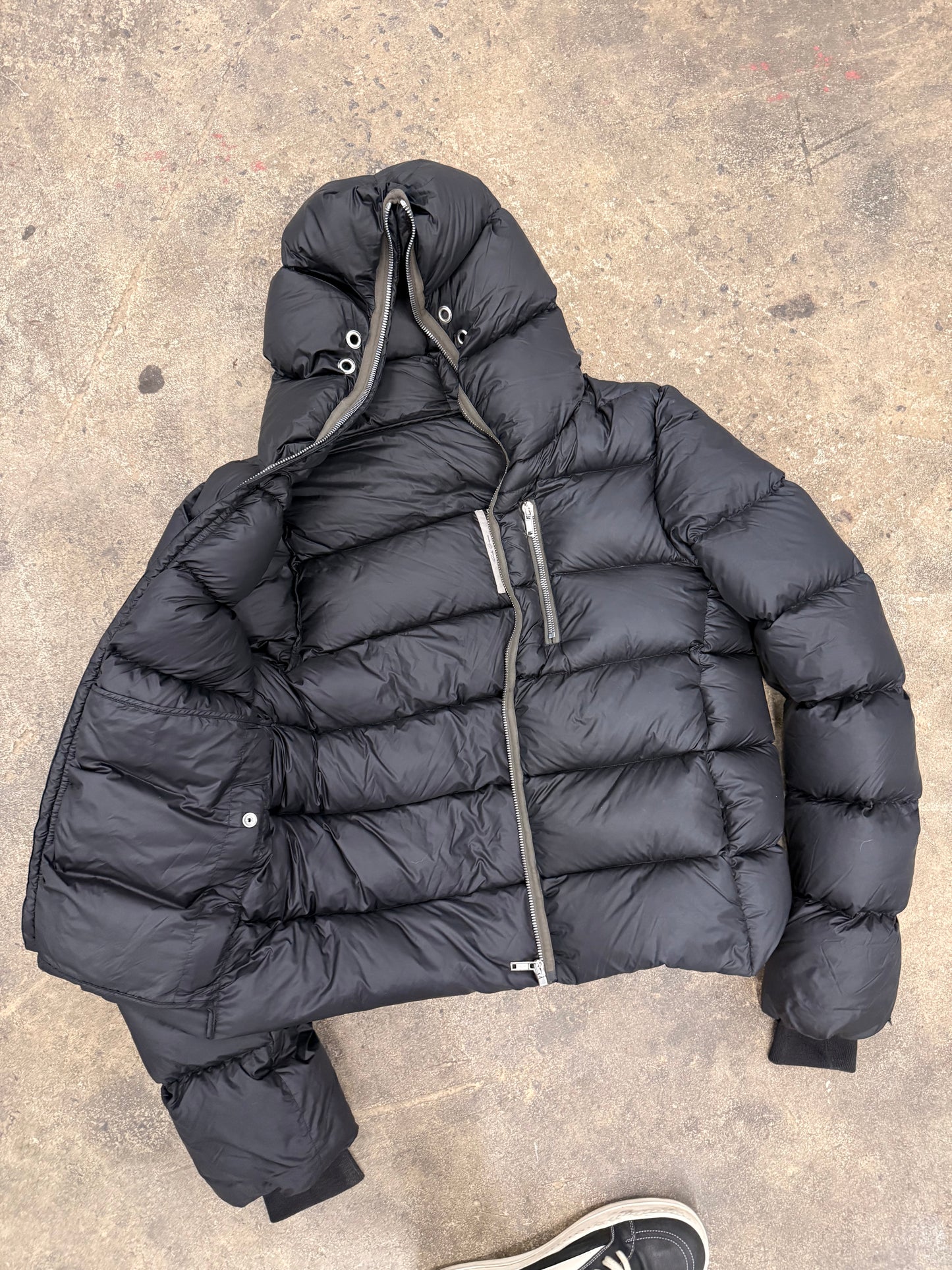 Rick Owens Strobe Gimp Puffer Jacket