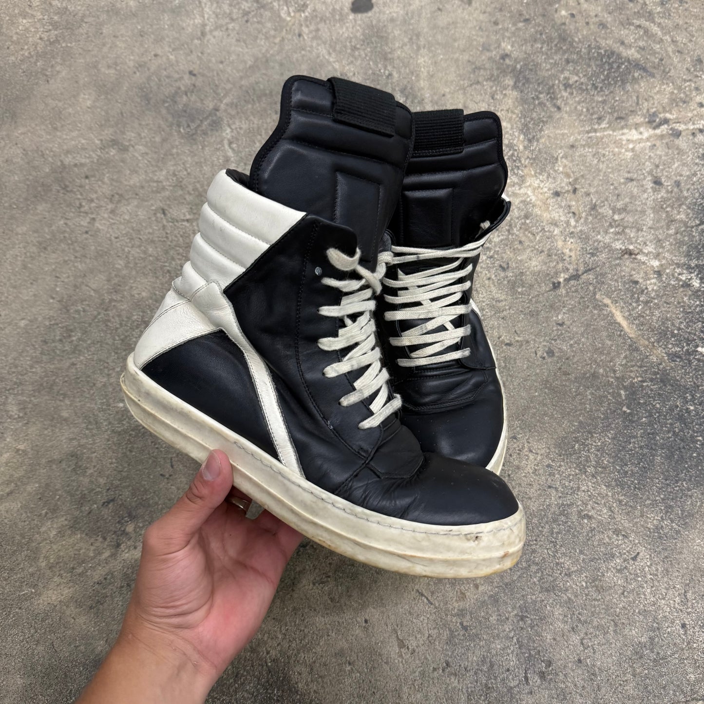Rick Owens Oreo Geobasket