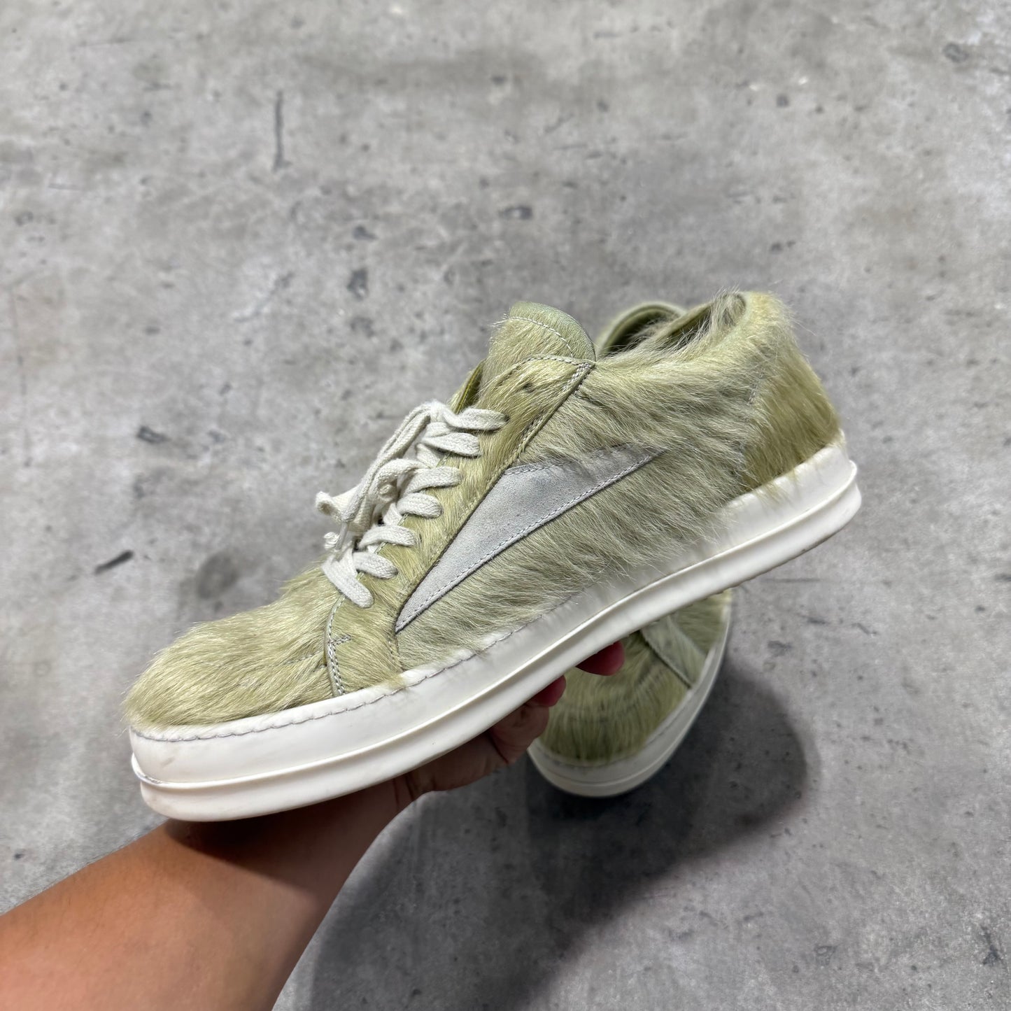 Rick Owens ‘Fur’ Mainline Vintage Sneaker
