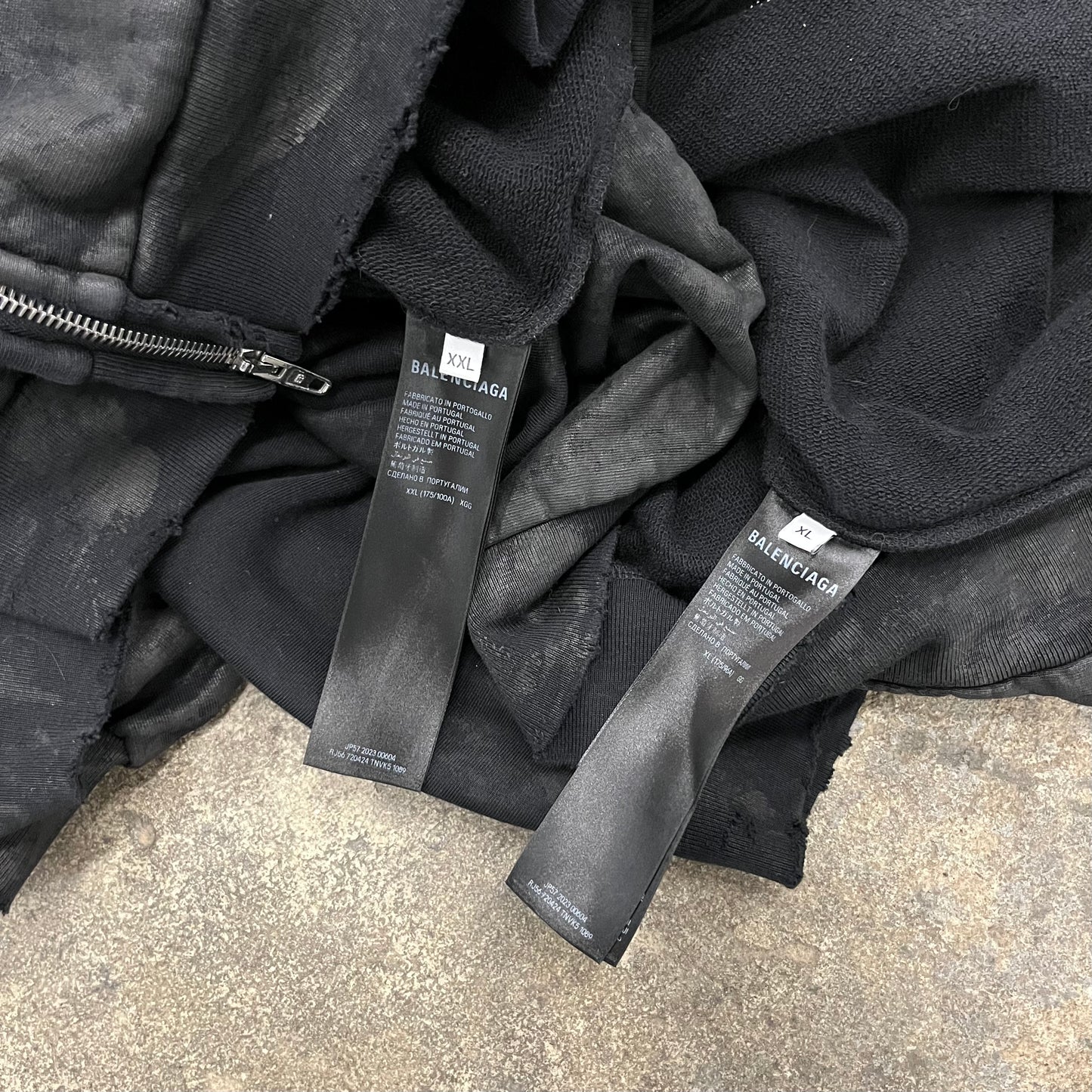 Balenciaga Gaffer Mud Zip up