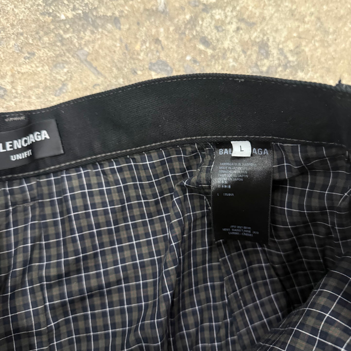 Balenciaga ‘21 Boxer Denim