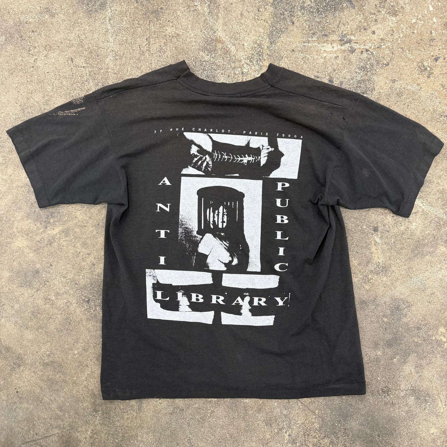 Enfants Riches Deprimes Anti Public Library Tee