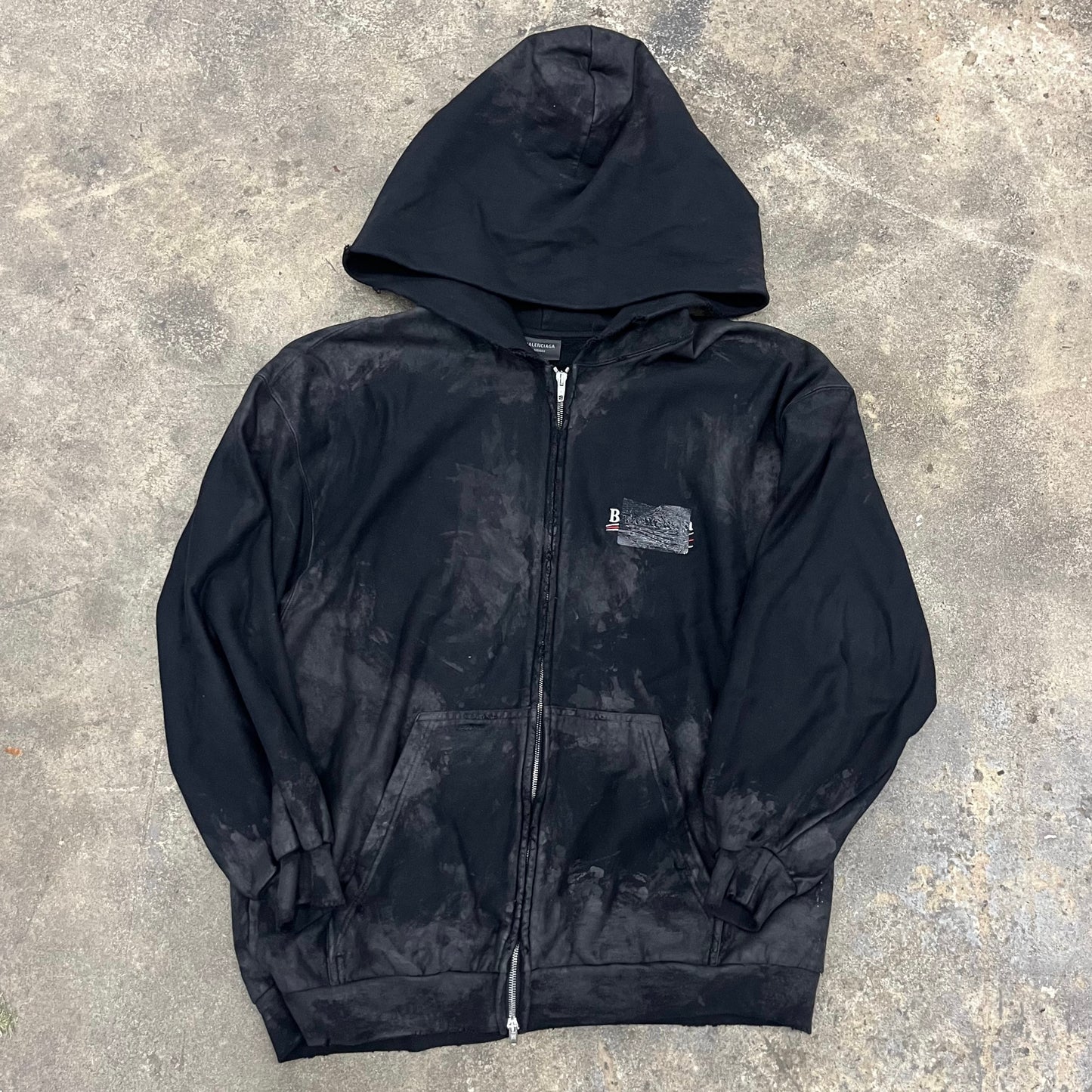 Balenciaga Gaffer Mud Zipup