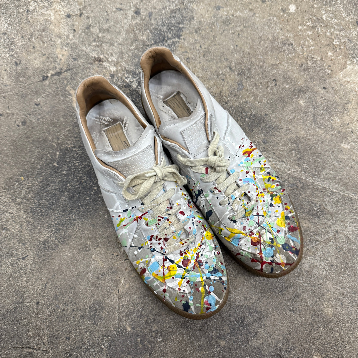 Maison Margiela ‘Heather’ Splatter Paint GAT