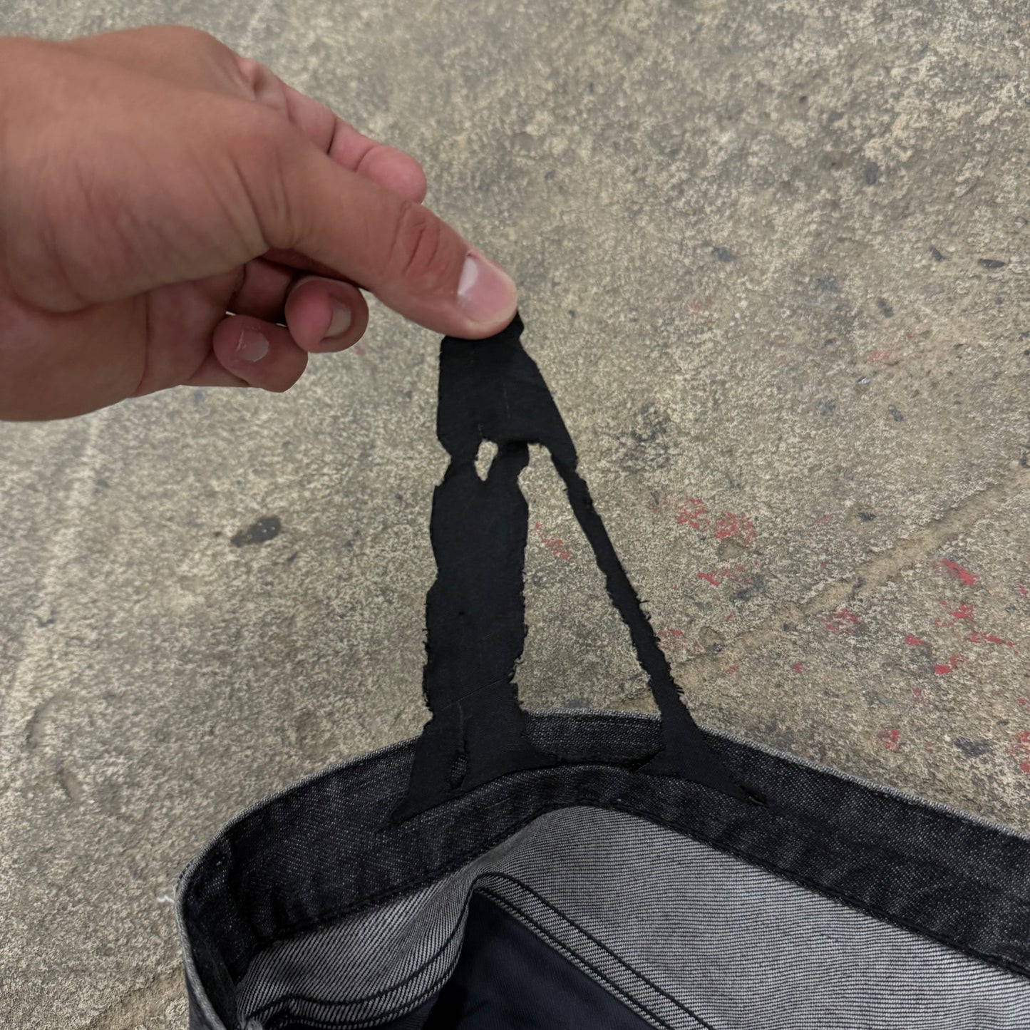VLONE RUNWAY PALM TREE DENIM