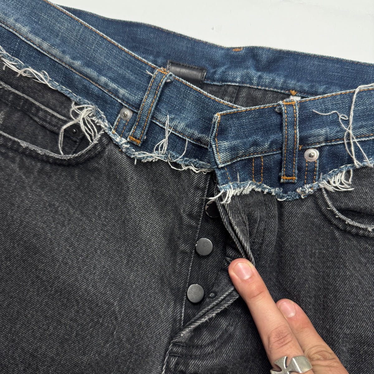 Dior AW06 ‘Cumberbund’ Denim