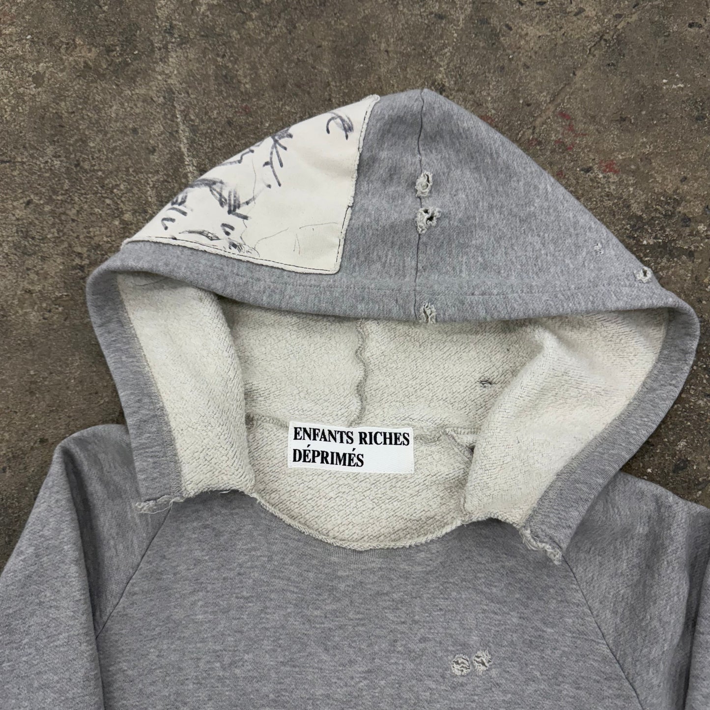 ENFANTS RICHES DEPRIMES 1/1 GOD IN AMERICA HOODIE