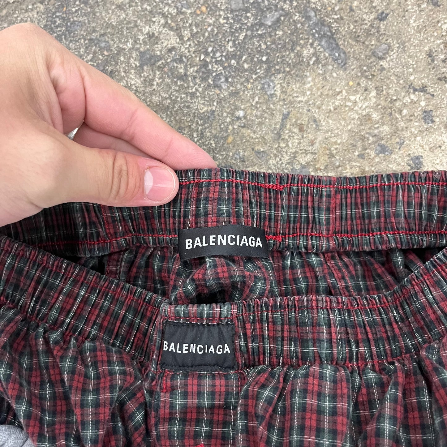 Balenciaga Trompe Loiel Boxer Sweatpants