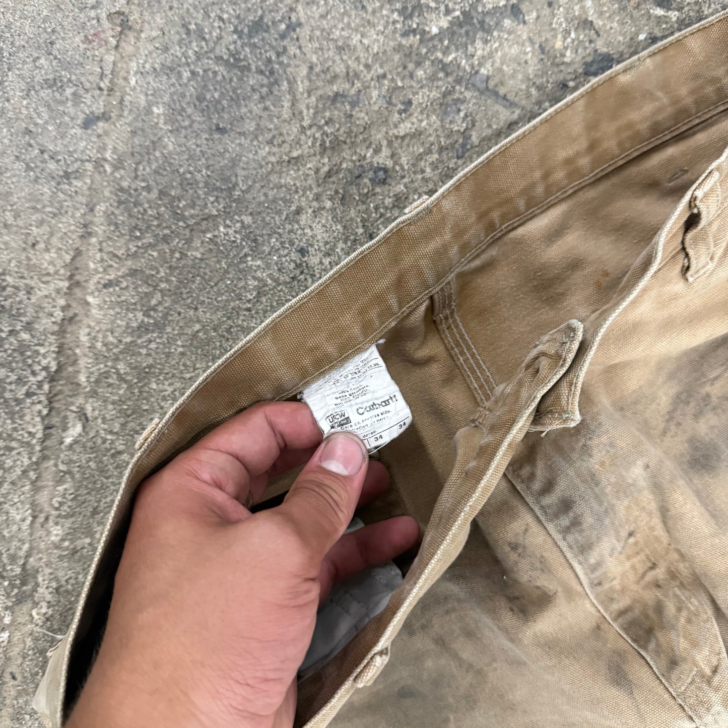 Vintage Carhartt Distressed Double Knee