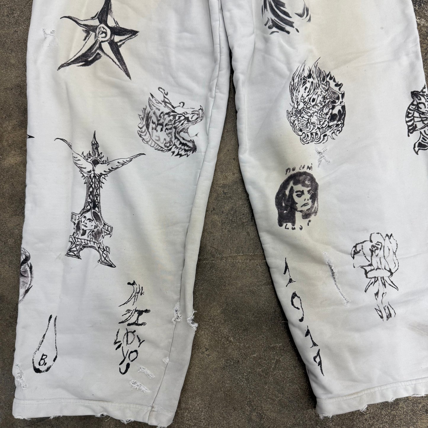 Balenciaga ‘Tattoo’ Sweatpants