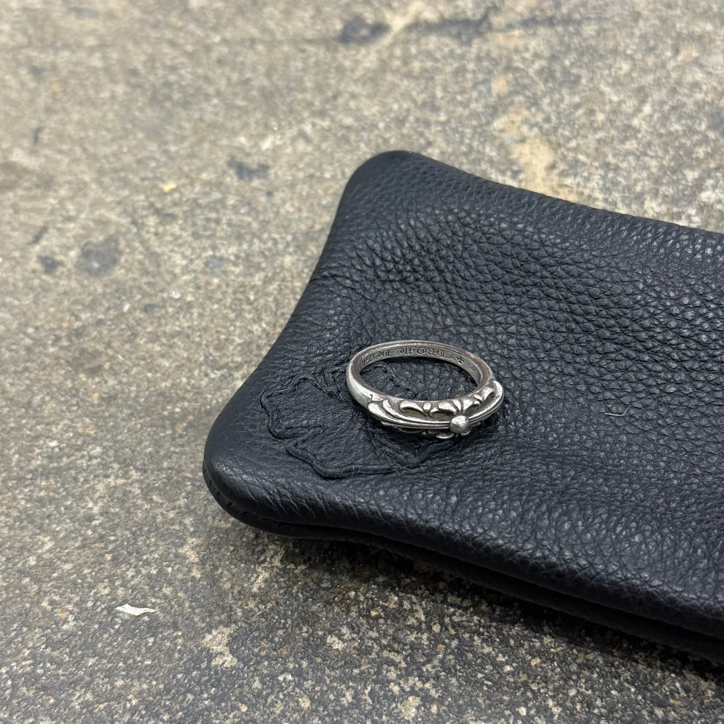 Chrome Hearts Double Floral Ring