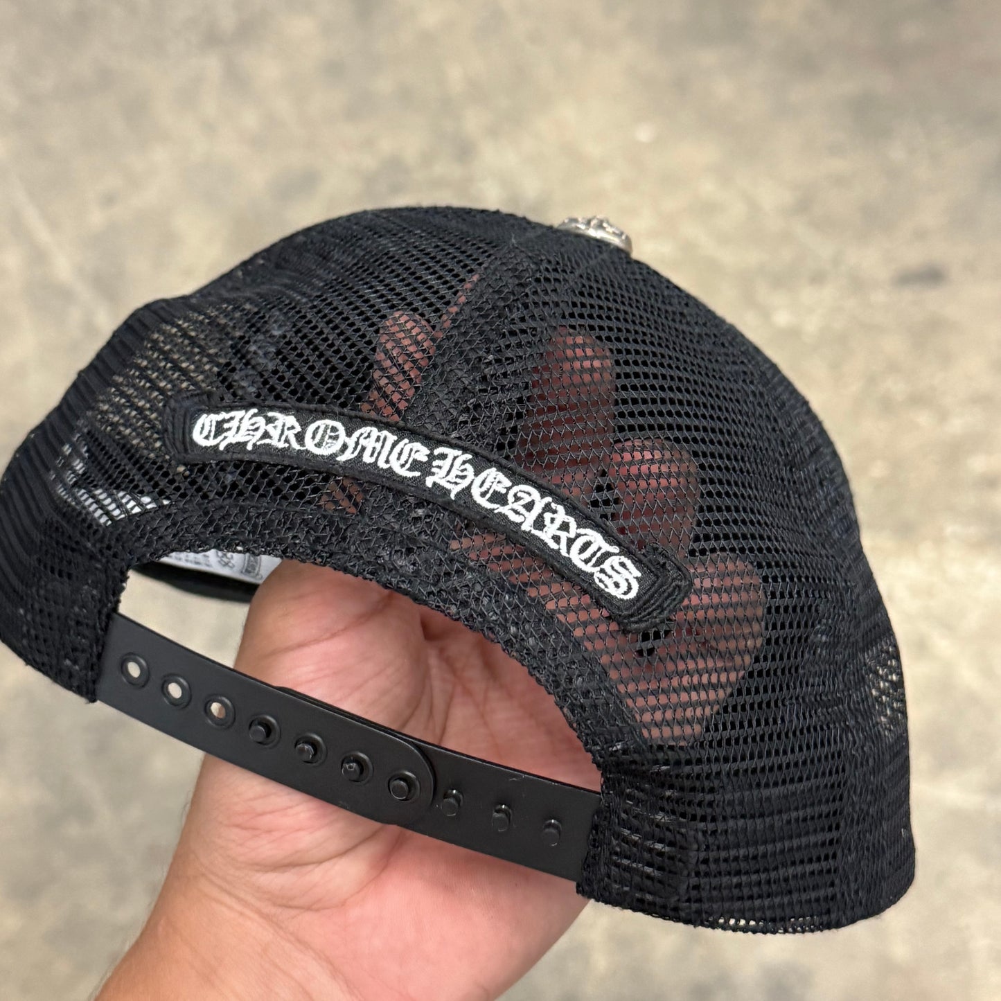 Chrome Hearts Triple Cross ‘Pony Hair’ Hat