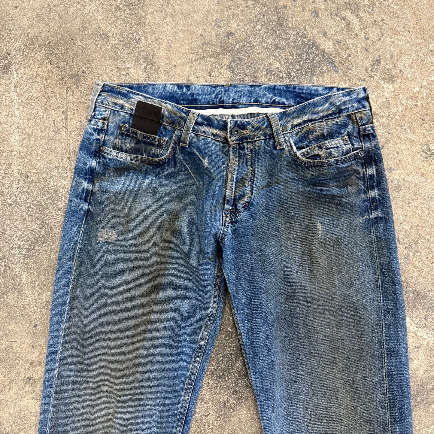 Rick Owens ‘Mud SLAB’ Denim