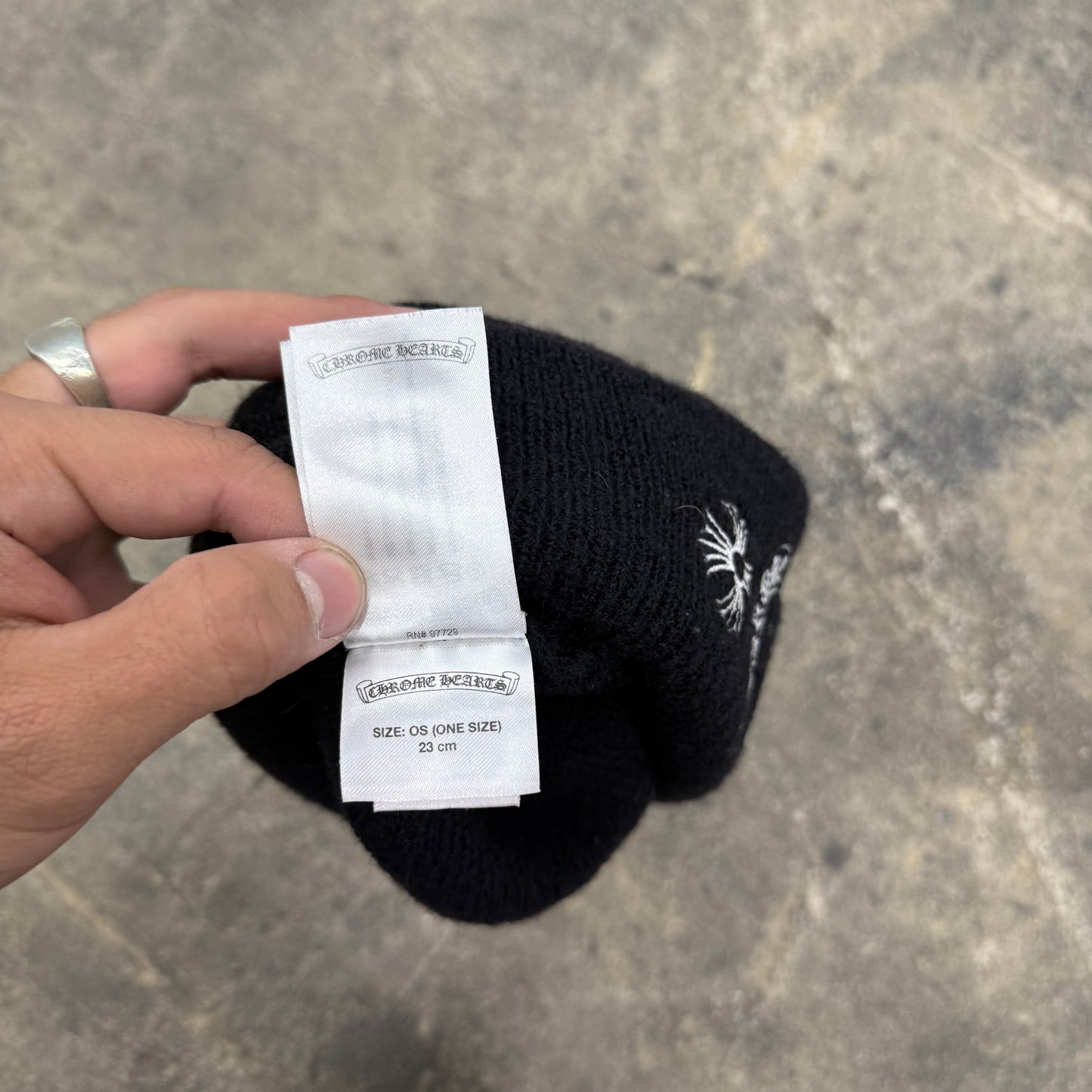 Chrome Hearts Horseshoe Beanie
