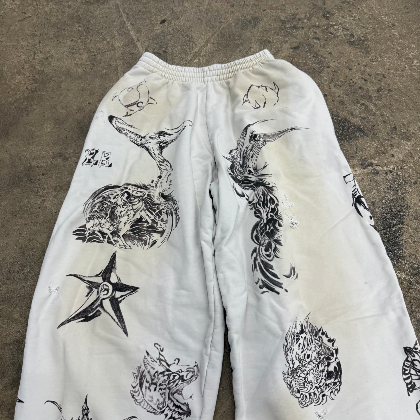 Balenciaga ‘Tattoo’ Sweatpants