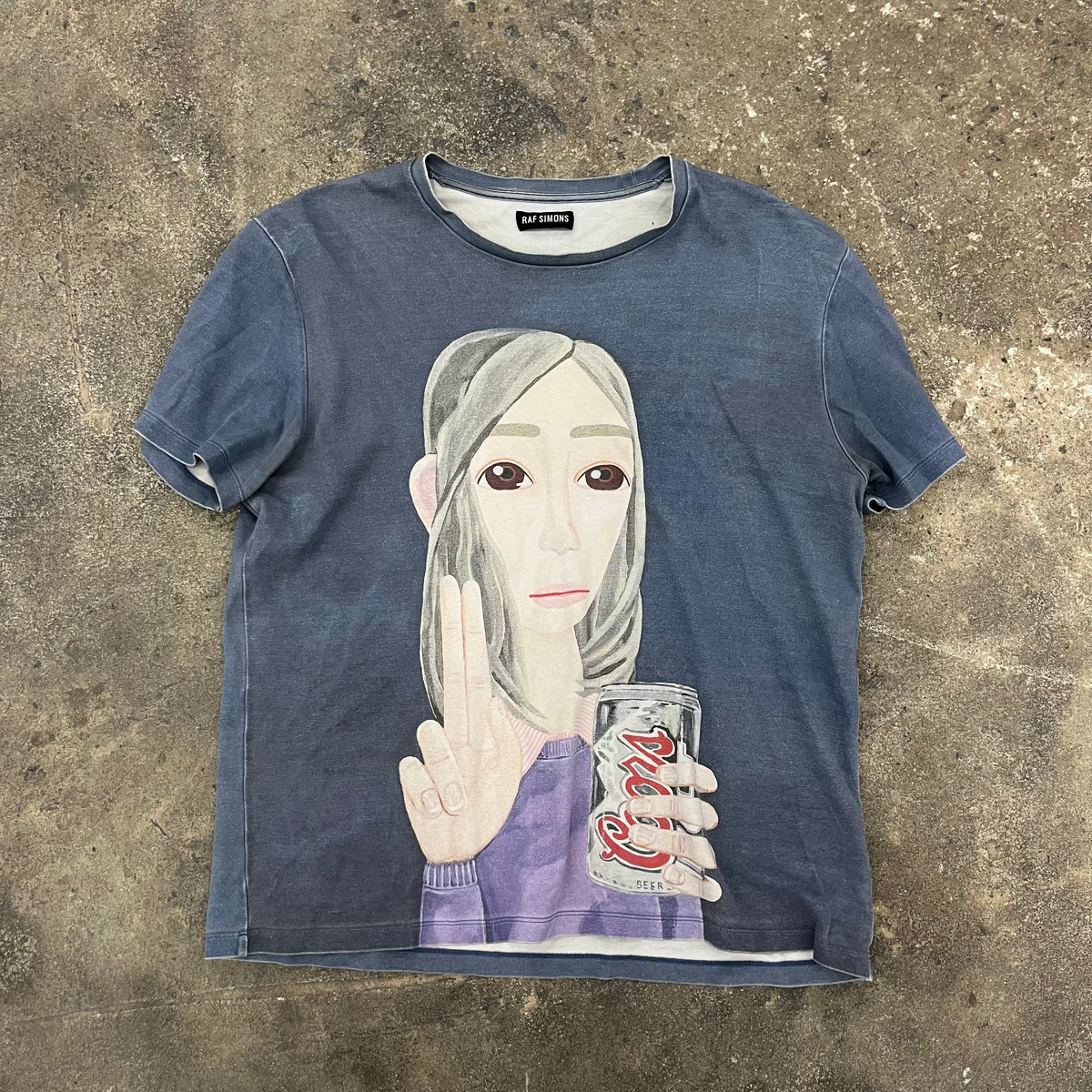 RAF Simons Brian Calvin tee – Unlawful Persona