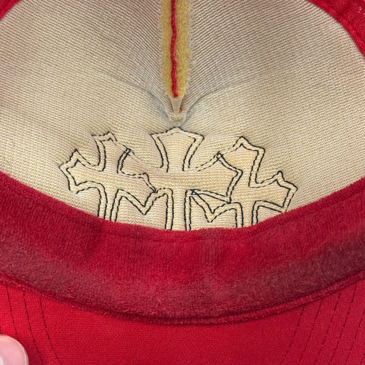 Chrome Hearts 90s Triple Patch Trucker Hat