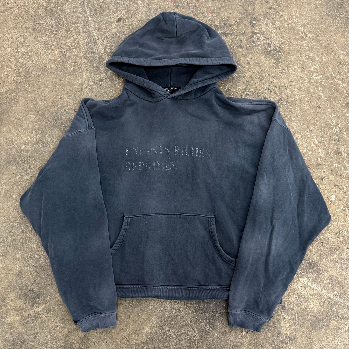 Enfants Riches Deprimes Faded Logo Hoodie