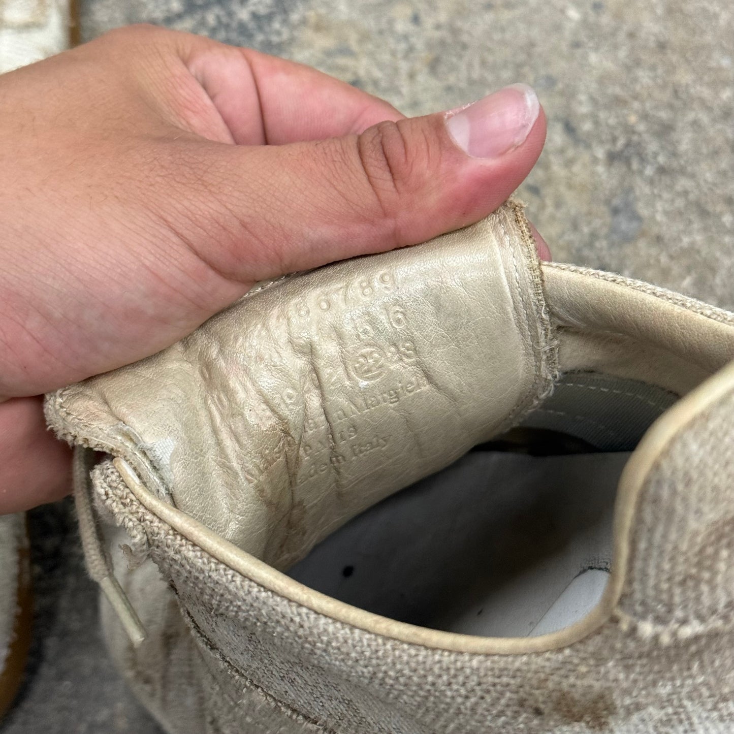 Maison Margiela Canvas Paint GAT