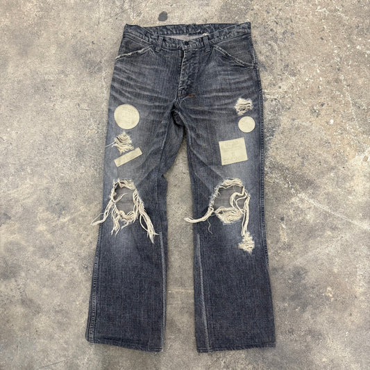 Number (N)ine Give Peace a Chance Denim