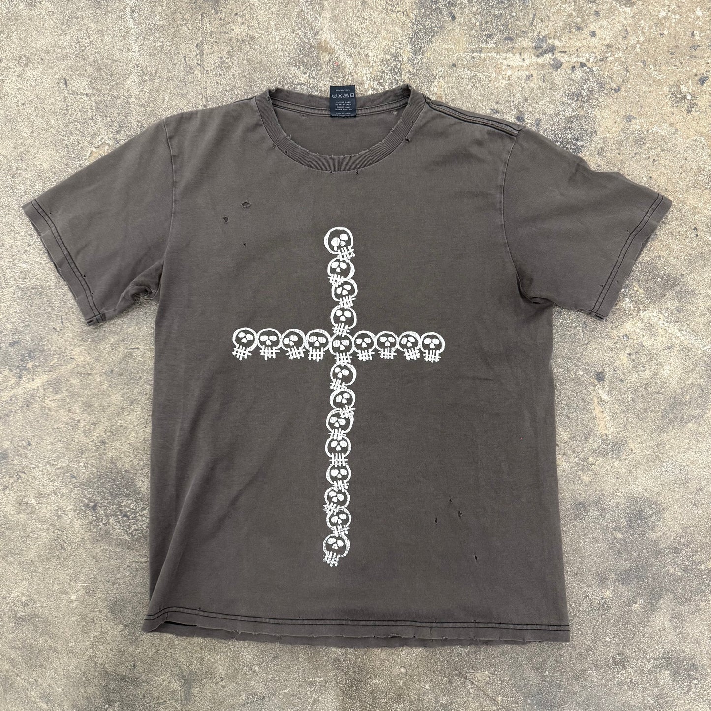 Number (N)ine SS05 Nightcrawler Skull Cross tee