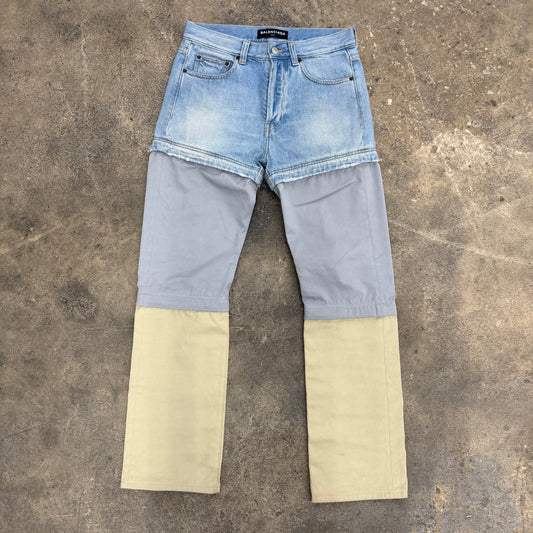Balenciaga SS18 Convertible Denim