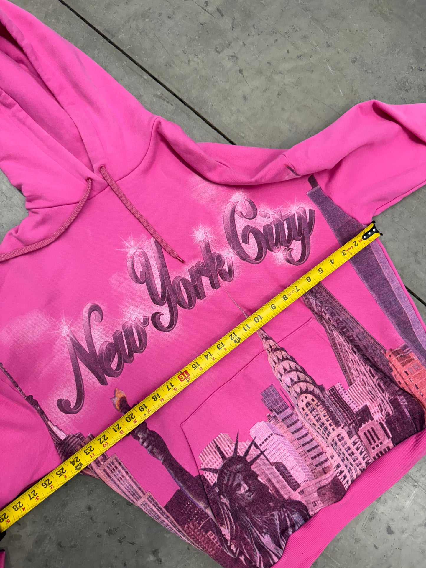 Balenciaga ‘NYC’ Air Brush Hoodie