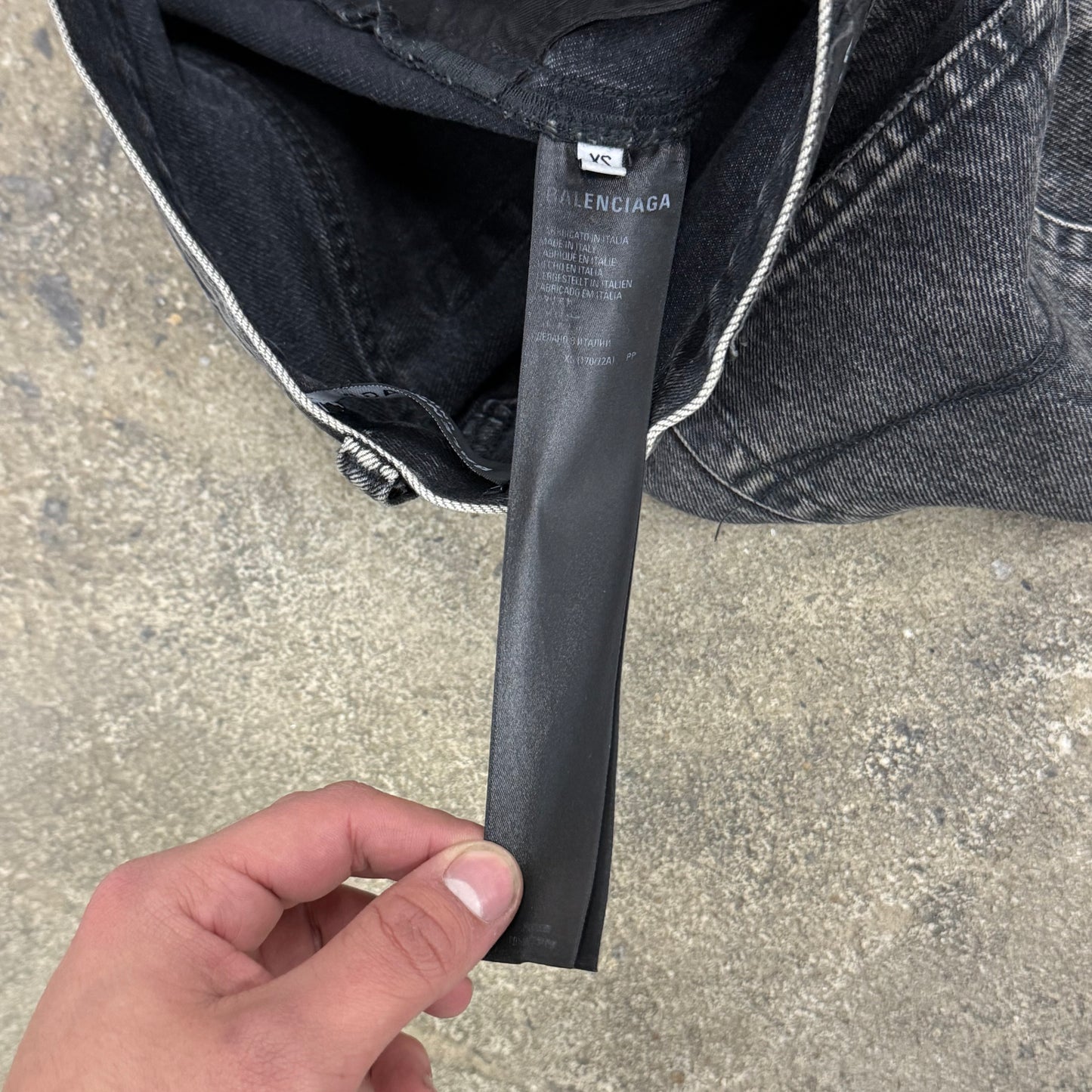 Balenciaga Lost Tape Denim