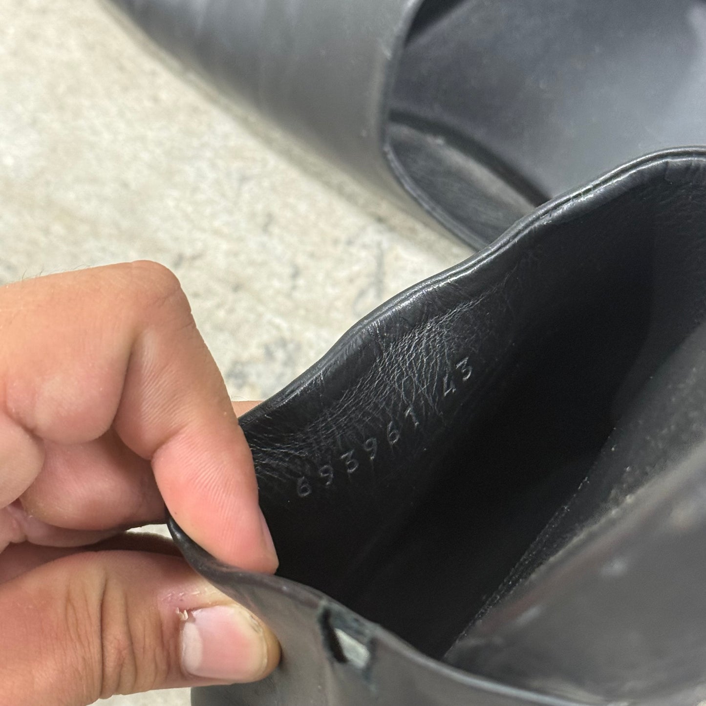 Balenciaga BB Leather Loafers