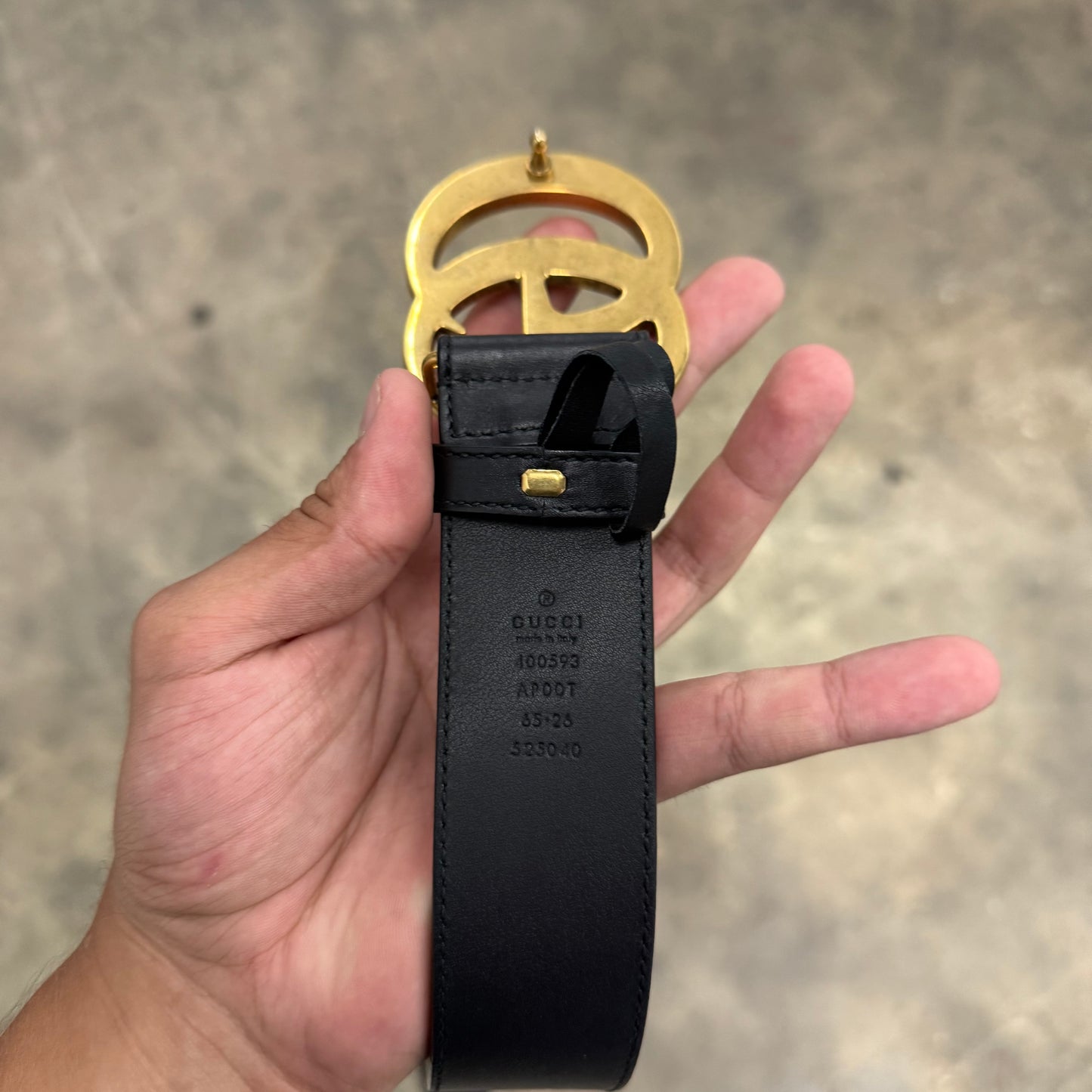 Gucci GG belt