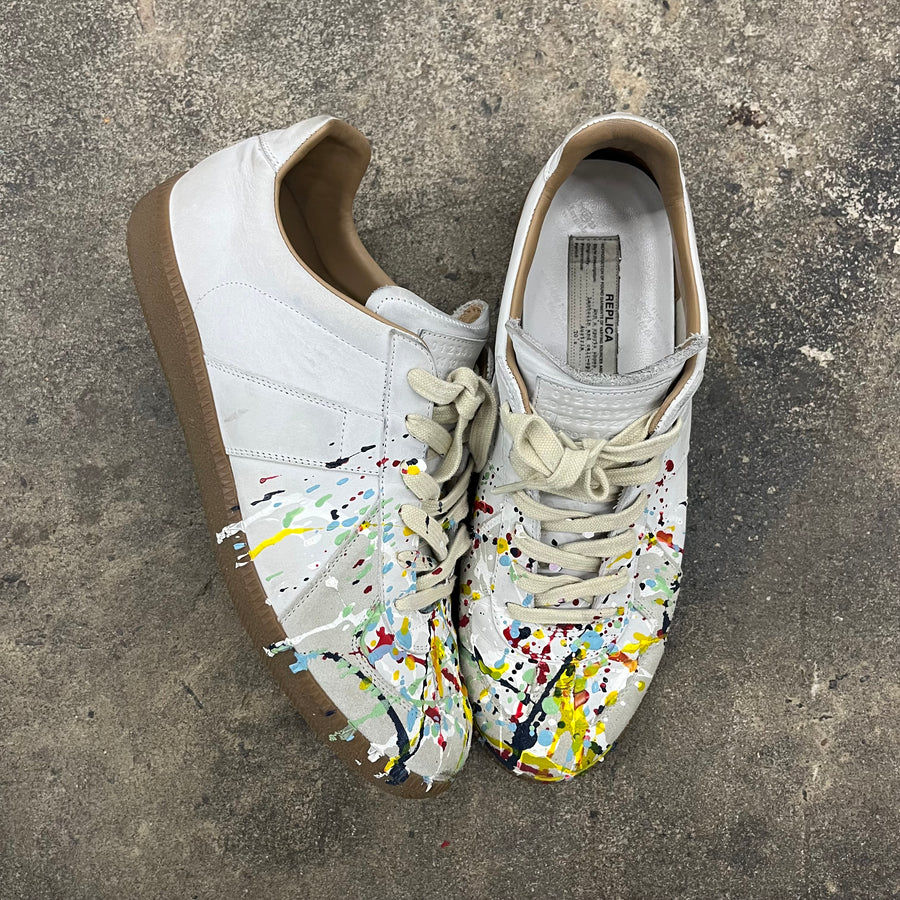 Maison Margiela splatter paint GAT