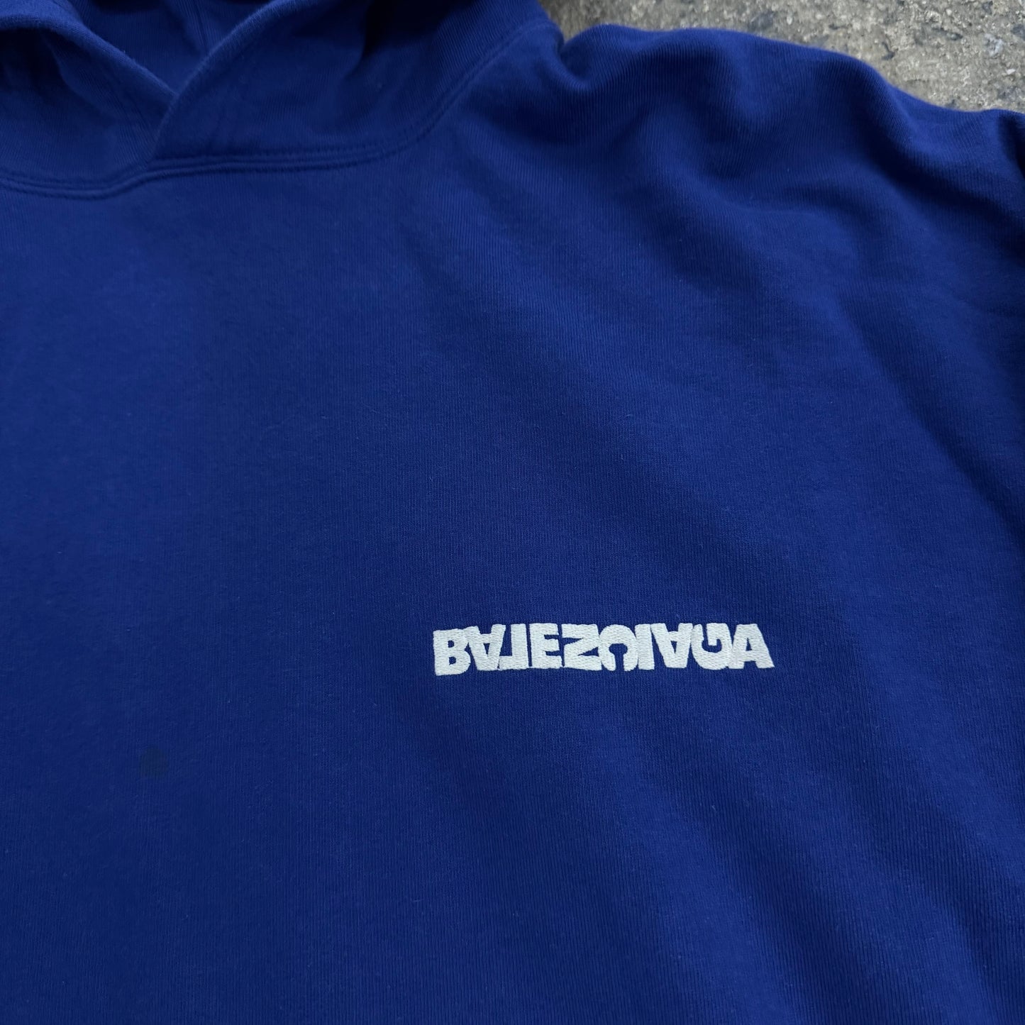 Balenciaga ‘Reverse Back Logo’ Hoodie