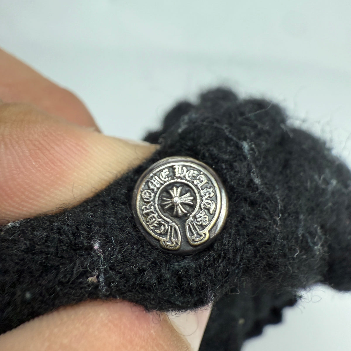 Chrome Hearts Plus Patch Cashmere Beanie