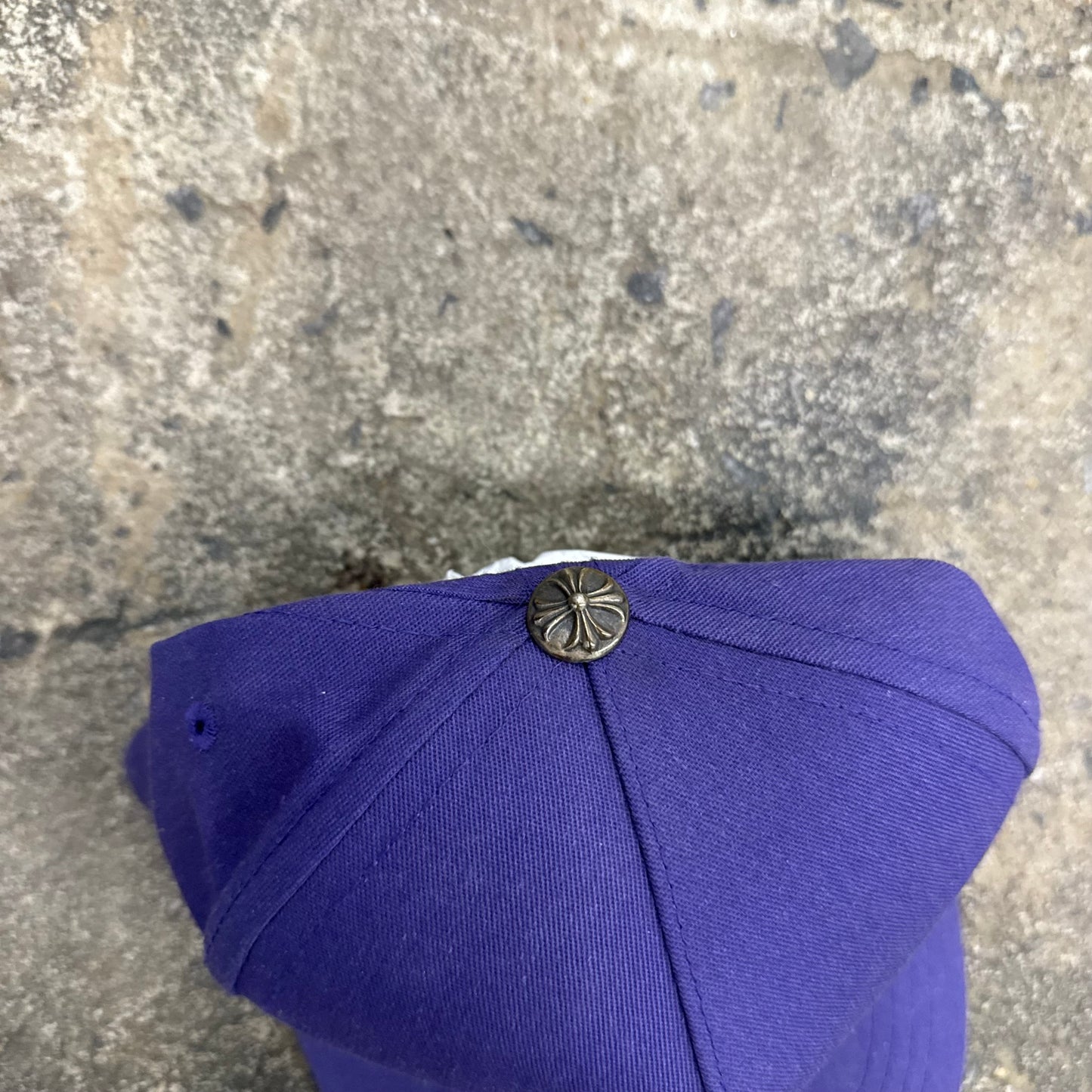 Chrome Hearts Purple ‘CH’ Hat