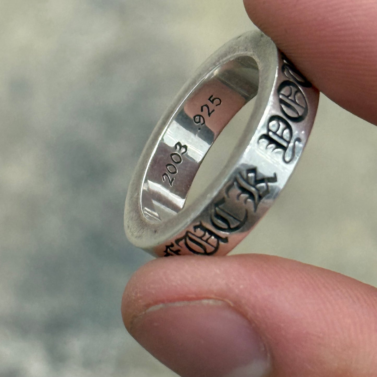 Chrome Hearts ‘F*CK YOU’ Spacer Ring