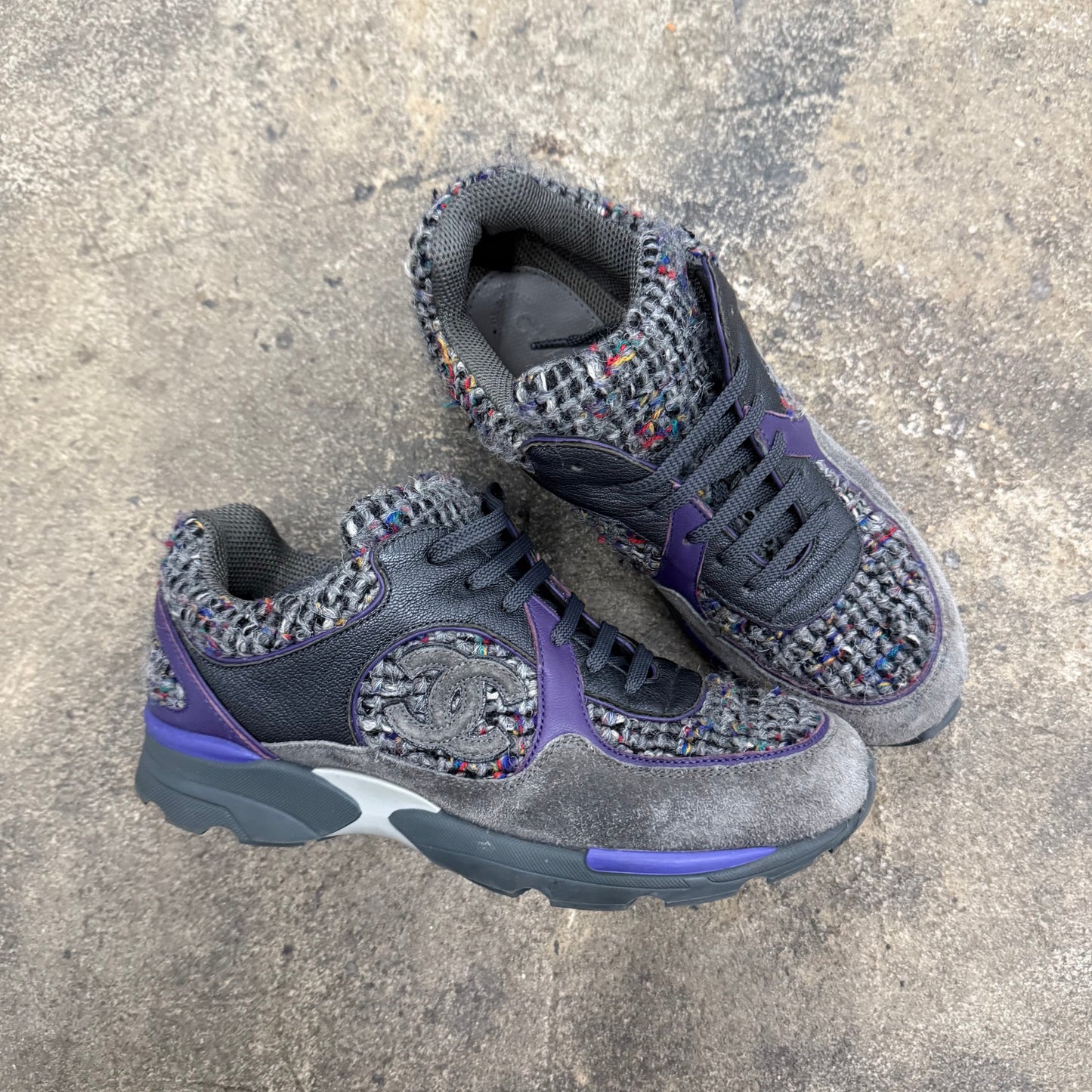 Chanel CC ‘Tweed’ Trainer