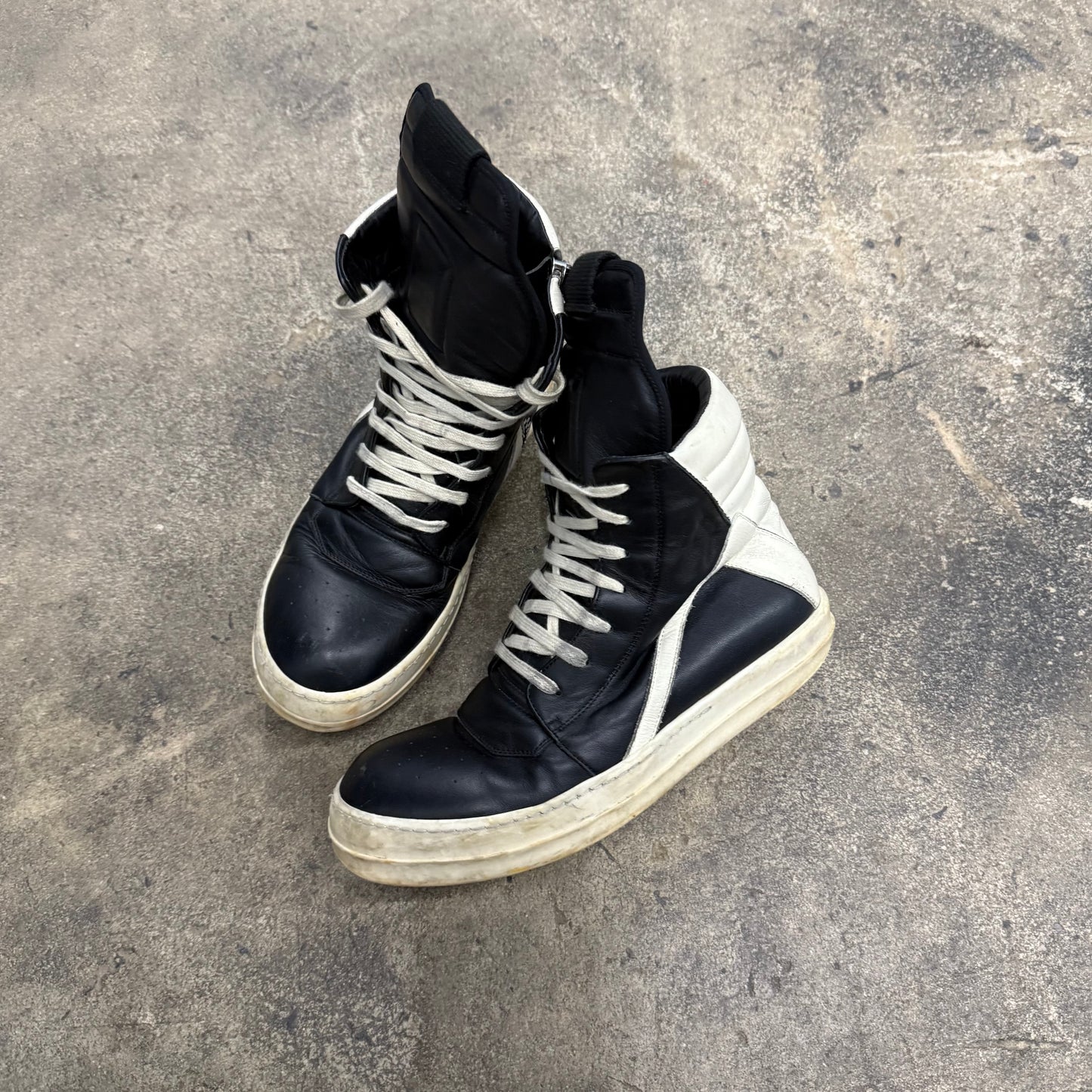 Rick Owens Oreo Geobasket