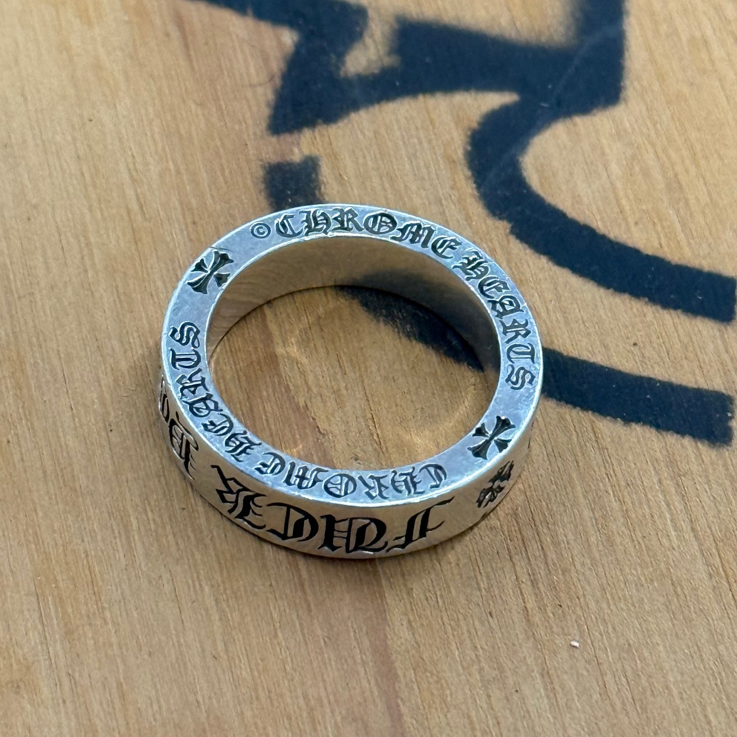 Chrome Hearts ‘F*CK YOU’ Spacer Ring