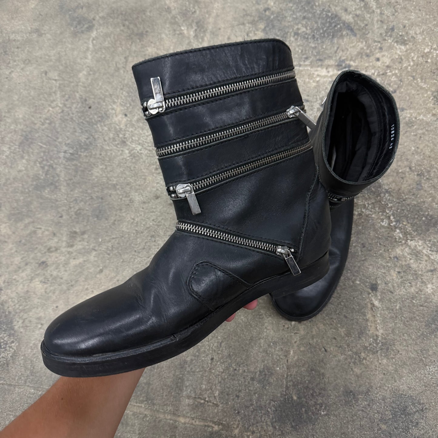 RAF Simons SS06 ‘Accordion’ Boots
