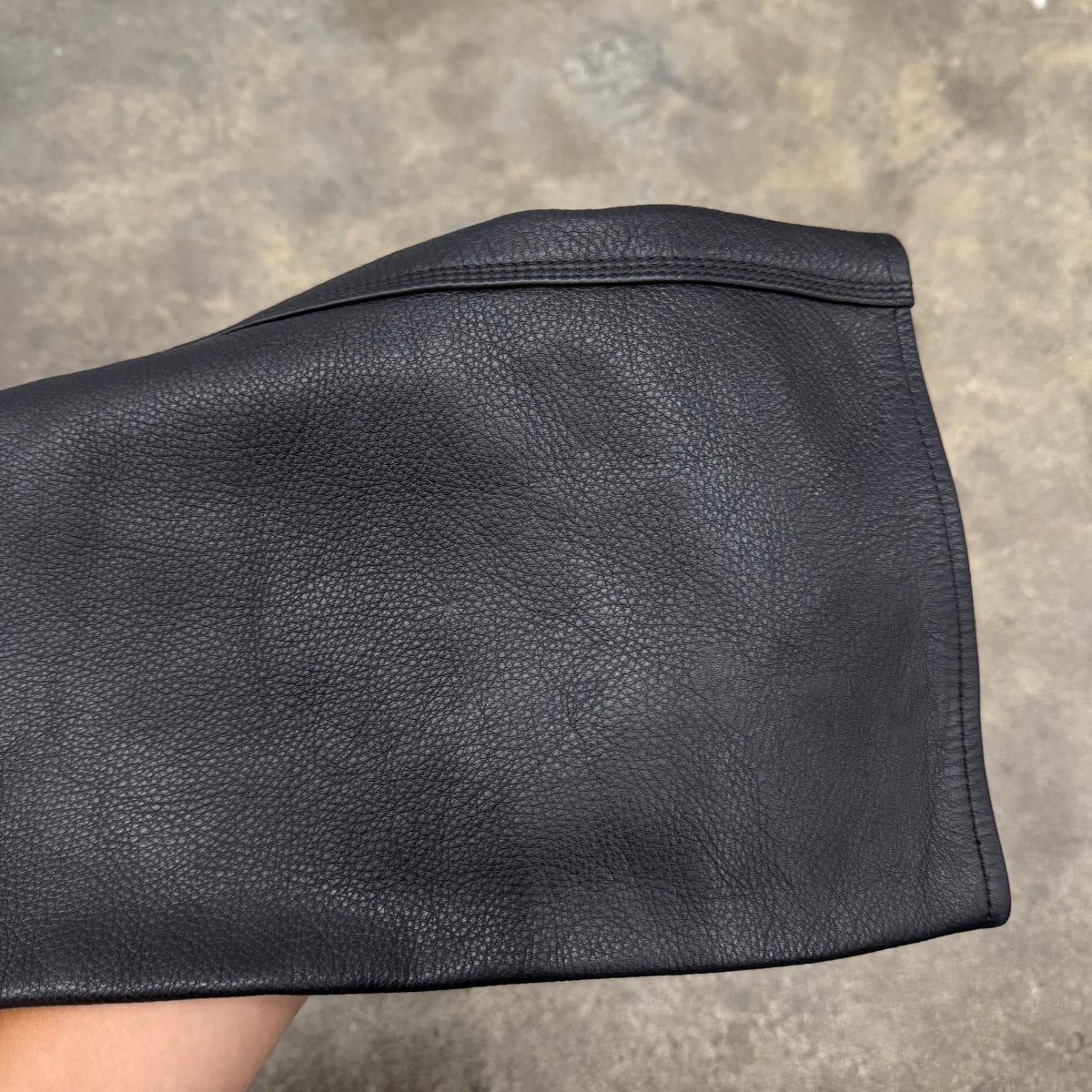 Chrome Hearts Leather Fleurknee Carpenters