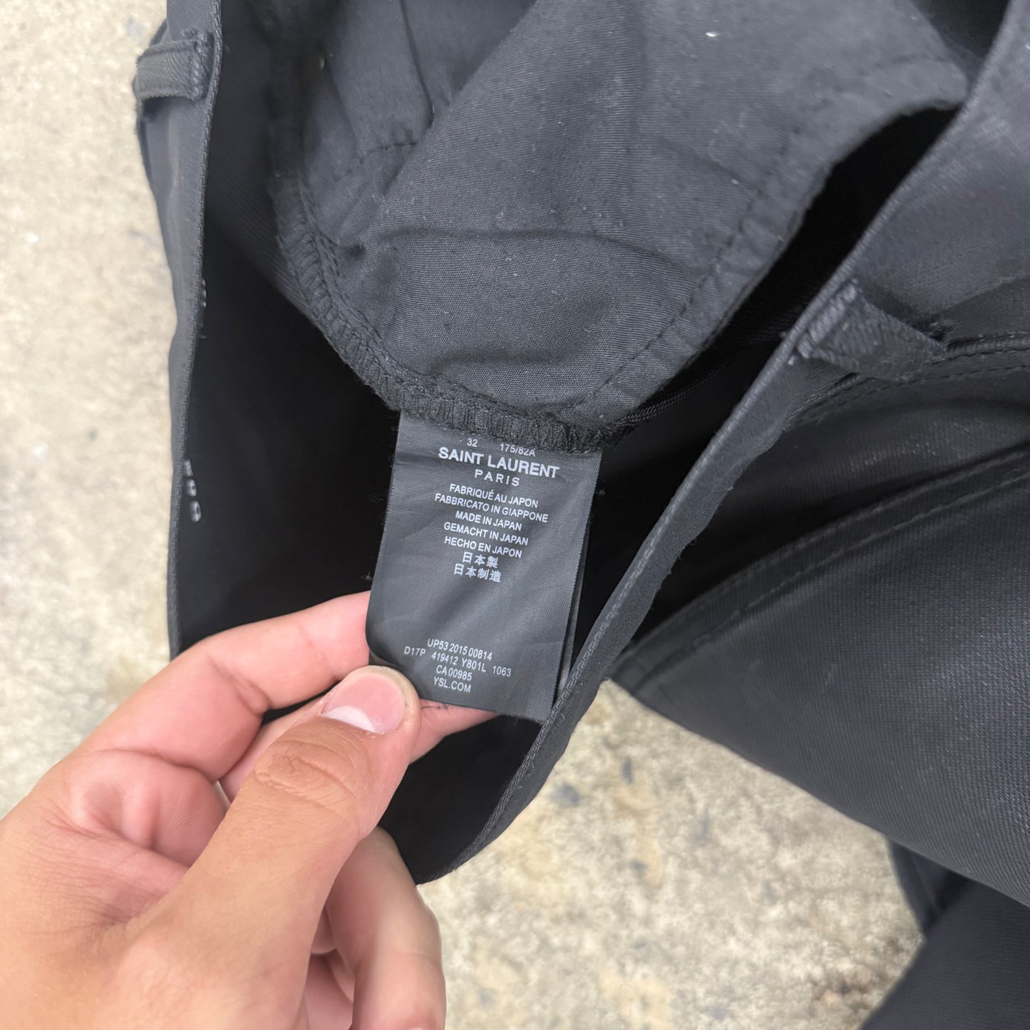 Saint Laurent Paris D02 Waxed