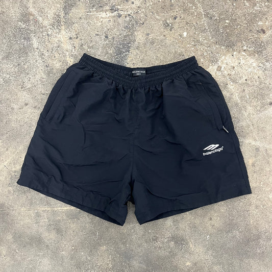 Balenciaga 3B Shorts in Black