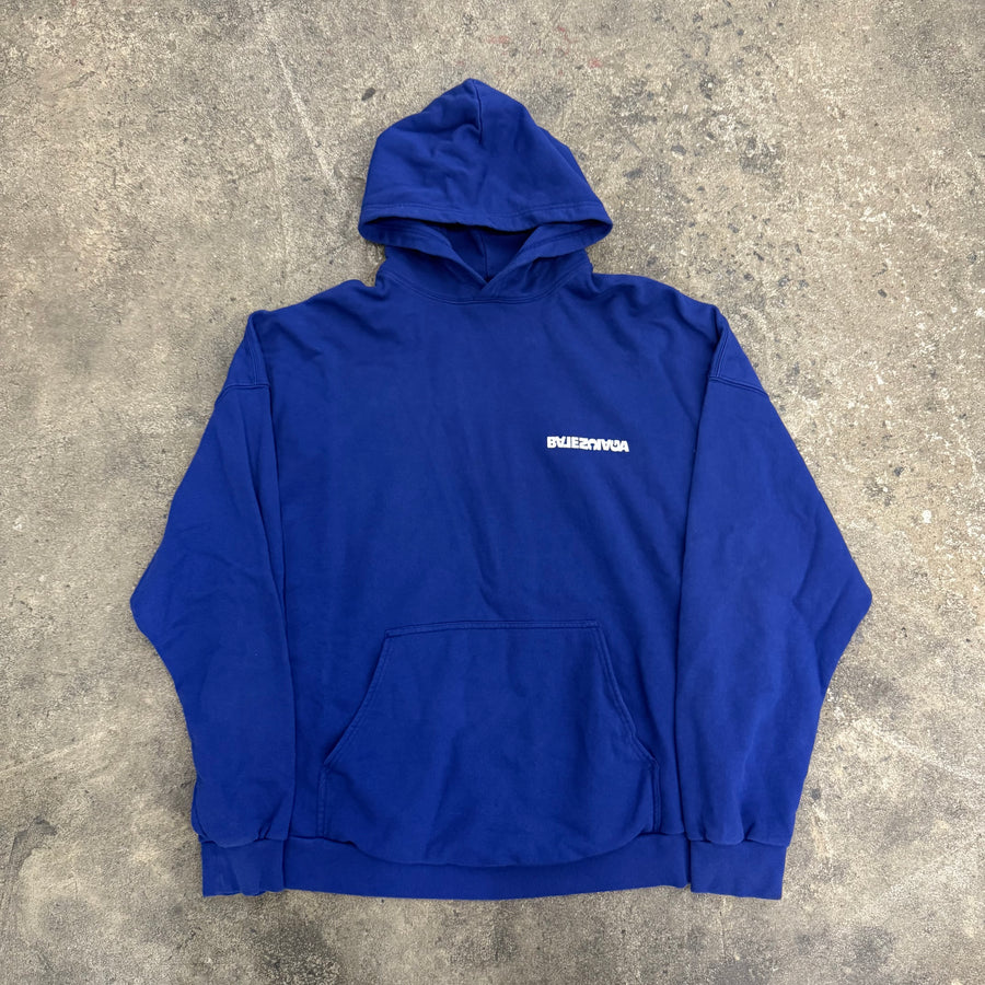 Balenciaga ‘Reverse Back Logo’ Hoodie