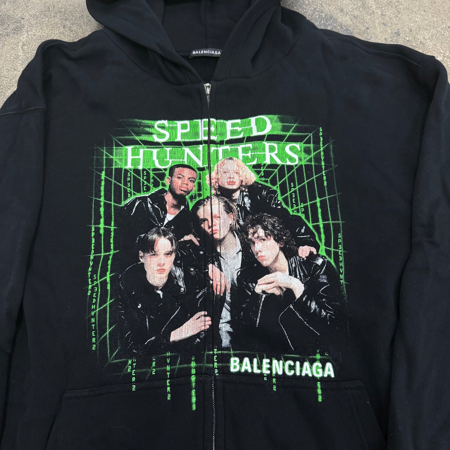 Balenciaga AW18 Speed Hunters Zipup