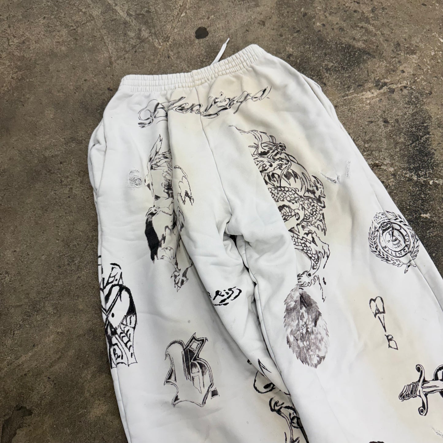 Balenciaga ‘Tattoo’ Sweatpants