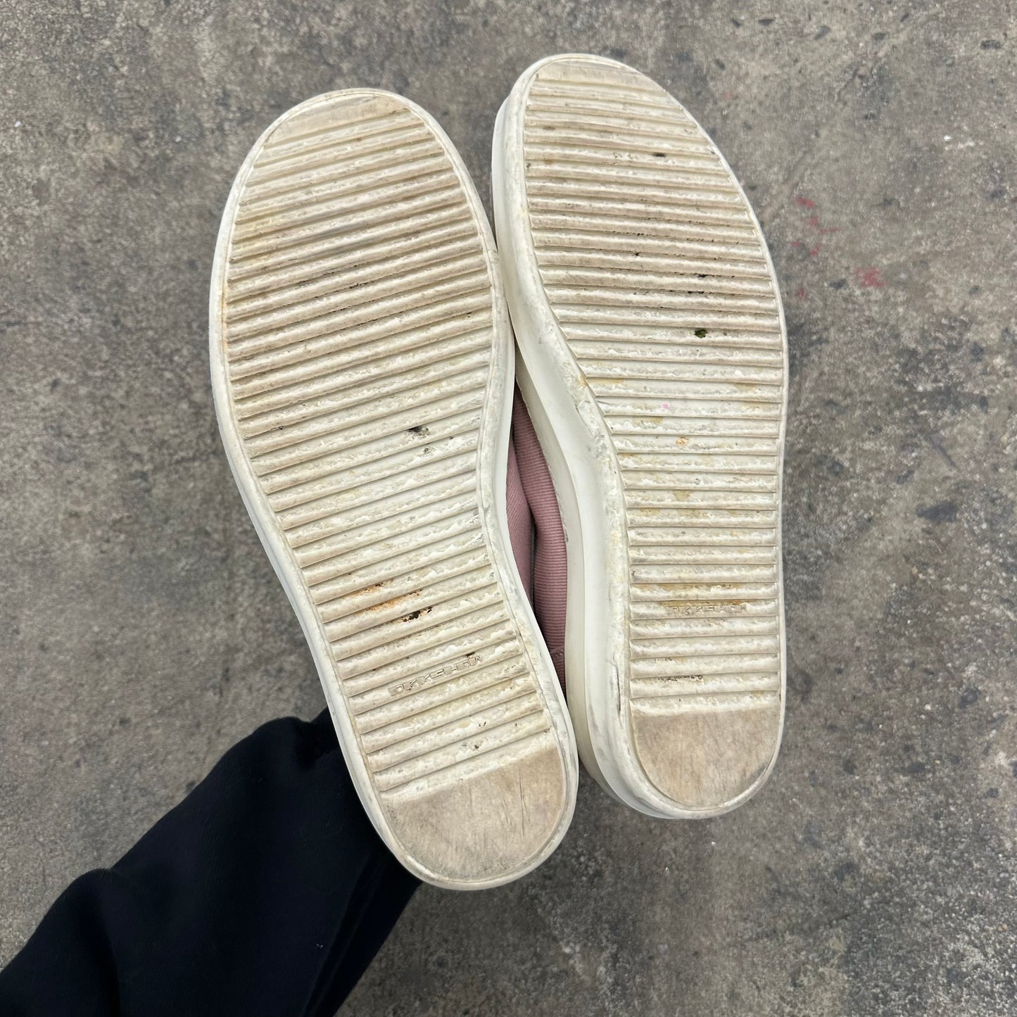 RICK OWENS Pink Vans(45)