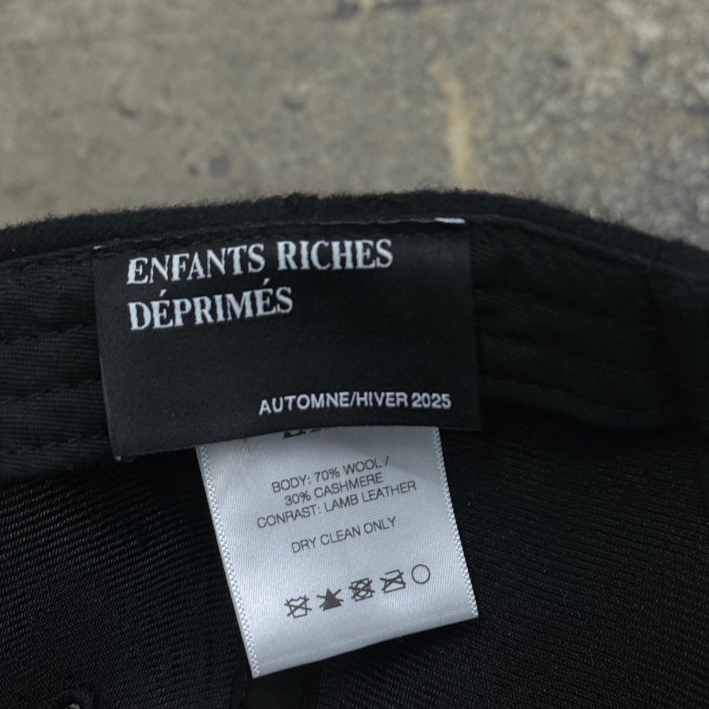 Enfants Riches Deprimes ‘Lord Kill the Pain’ Loro Piana Hat