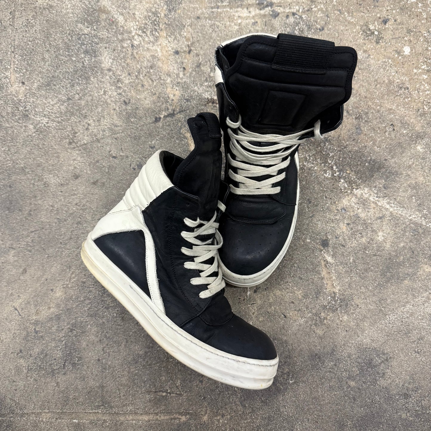 Rick Owens Oreo Geobaskets